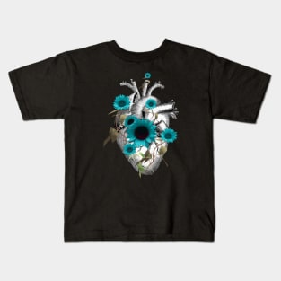 Floral heart 25 Kids T-Shirt